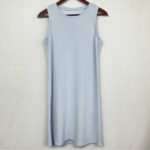 Gaiam Mini Dress High Neckline Sleeveless Tank Shift Athletic Slip Causal Medium